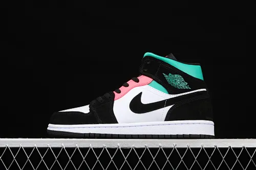 All categories Air Jordan Jordan series basketball shoes Air Jordan 1 Mid Air Jordan 1 Mid "South Beach" AJ1 Joe 1 New South Coast 852542-116